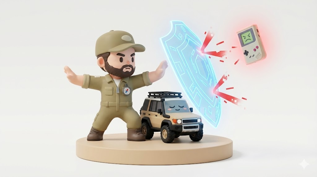 ランクル250盗難対策｜純正は無力？IGLAと物理ロックの正解