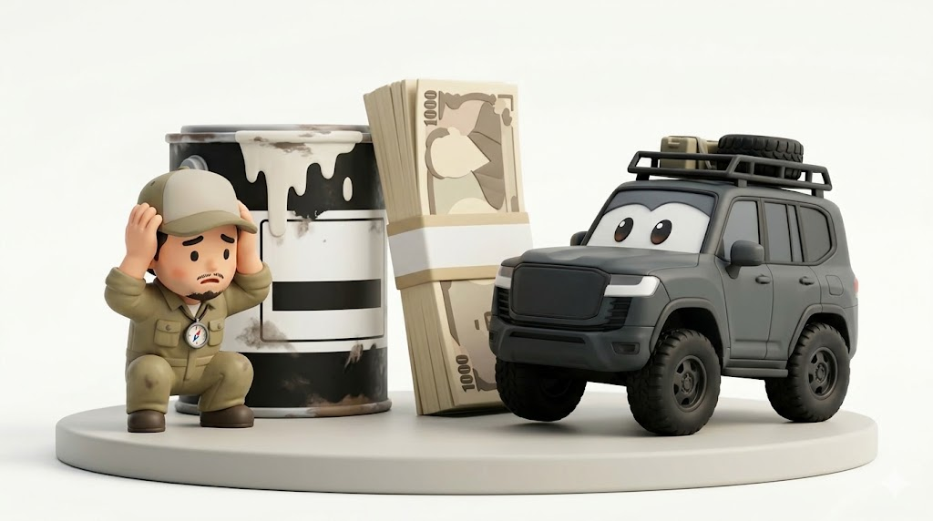 ランクル300色選び【警告】白黒以外はリセール50万円大損の現実