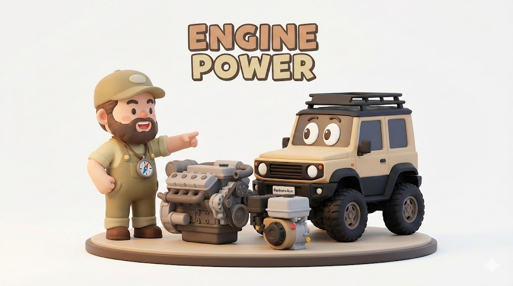 ランクル250エンジン！2.8Dと2.7Gの残酷な格差と8ATの真価