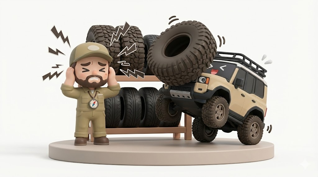 ランクル250タイヤ選びの真実！おすすめサイズとAT/MT【悲報】