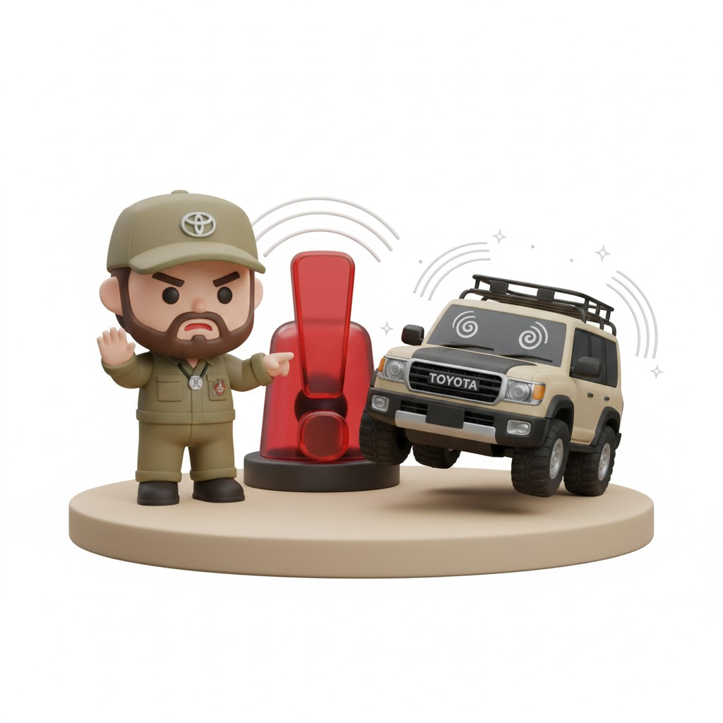 ランクル250グリル交換の罠！ロゴ化費用とセンサーエラーの真実