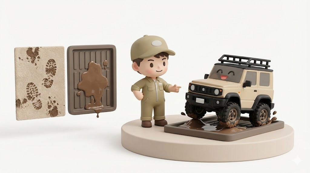 【ランクル250】純正は不要？泥汚れを防ぐ最強防水3Dフロアマット5選