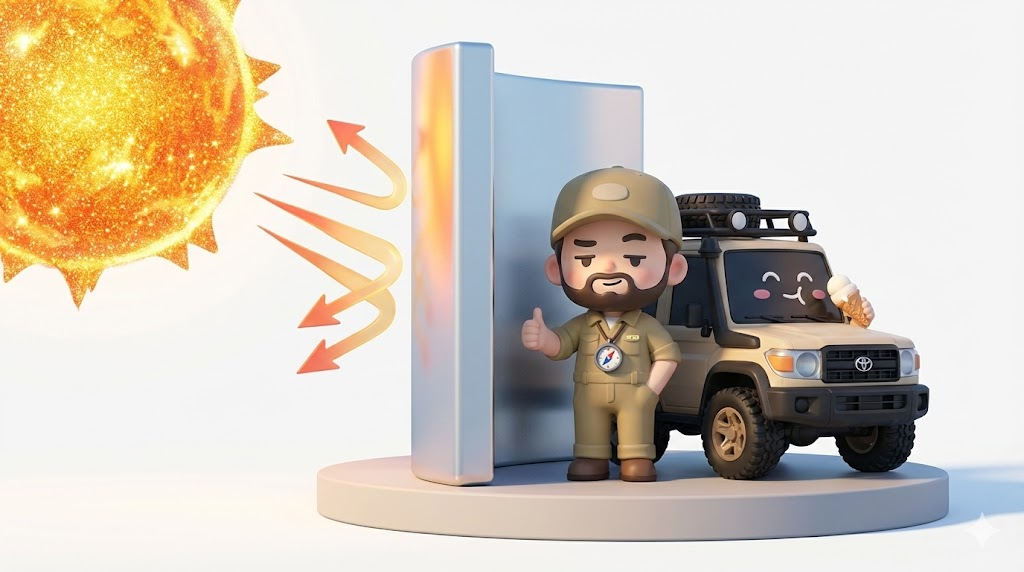 【悲報】汎用品はゴミ？ランクル250サンシェード推奨3選と車中泊