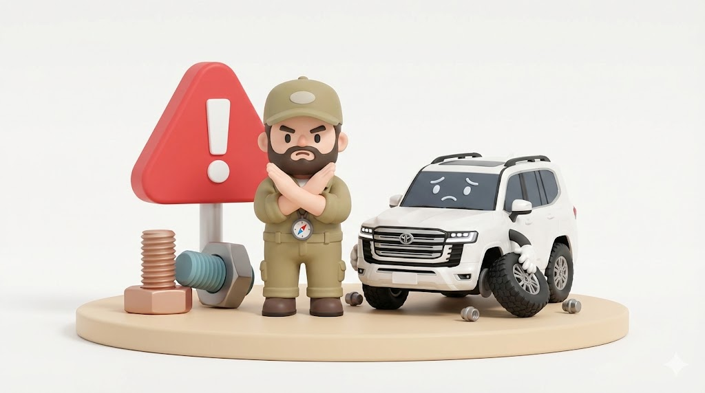 ランクル300ホイール選び｜PCDの罠と22インチの激痛【実測】