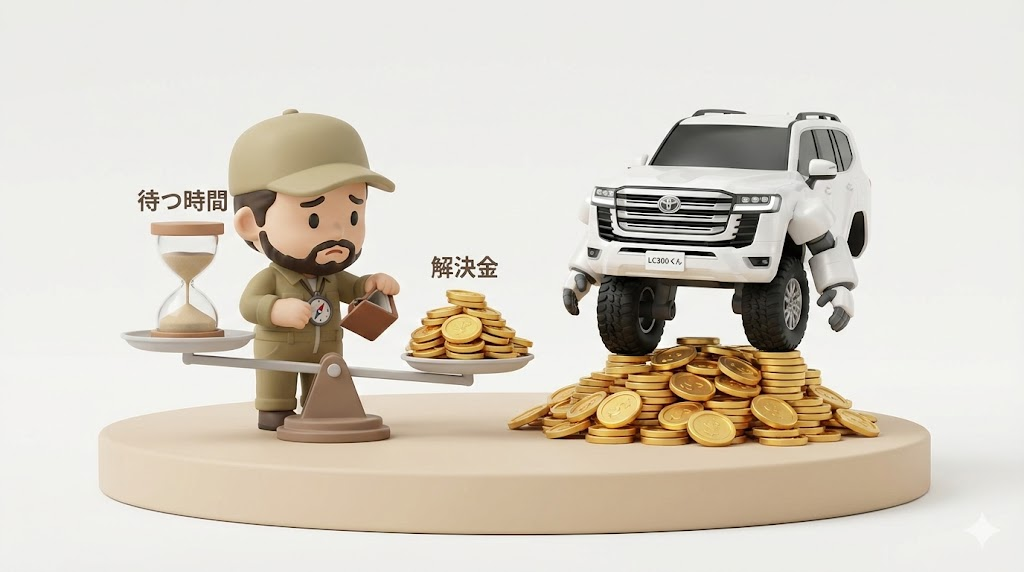 ランクル300中古の現実｜新古車相場と転売車を掴む全リスク