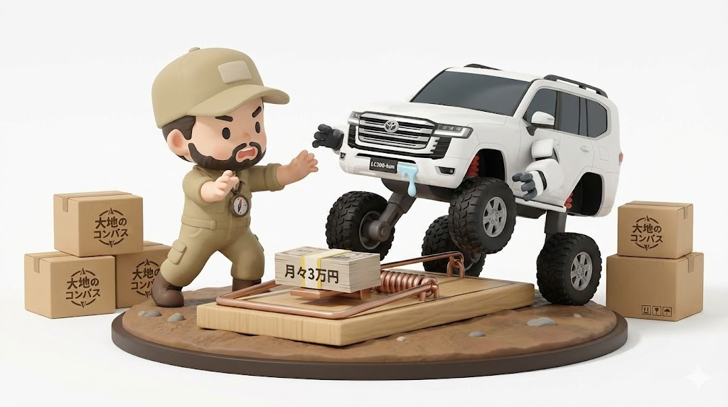 ランクル300残クレの罠｜月々の支払額と金利手数料の残酷な真実