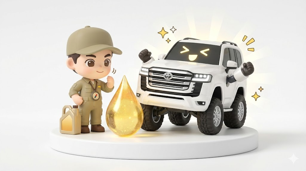 ランクル300オイル交換データ｜量・粘度・時期とDIYの壁を暴露