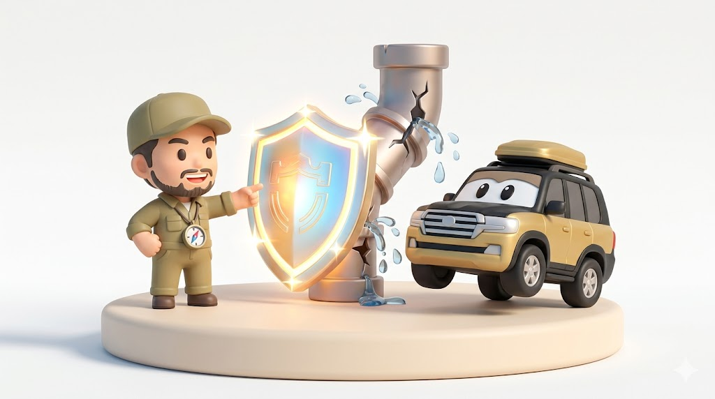 ランクル200故障の罠｜10万km中古は修理費30万の地獄