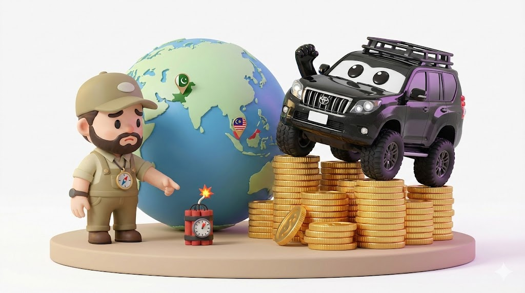 プラド150輸出の真実｜パキスタン条件と暴落の予兆【緊急】