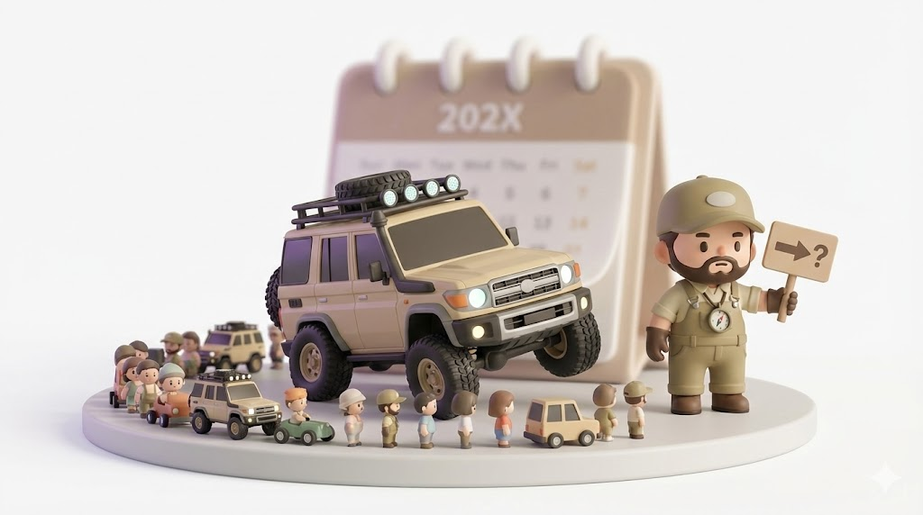 【悲報】ランクル70納期未定の真実｜受注再開と抽選倍率を暴露