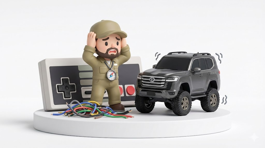 【警告】ランクル盗難手口と対策｜CANインベーダー・ゲームボーイ