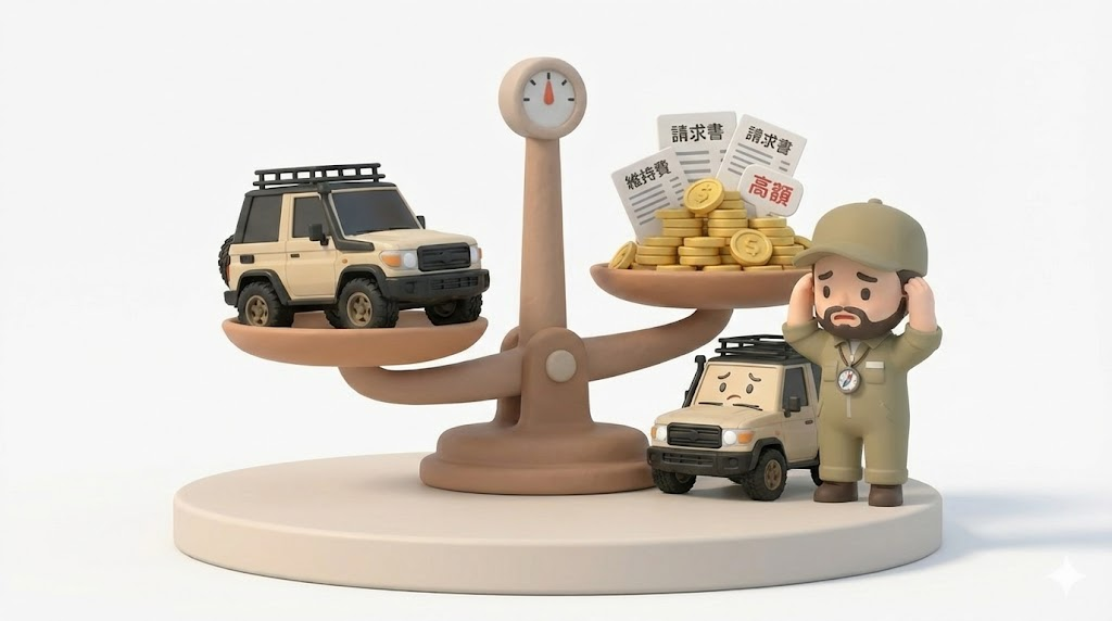 ランクル維持費と年収の現実｜無理して買うと地獄？ローンの目安を暴露