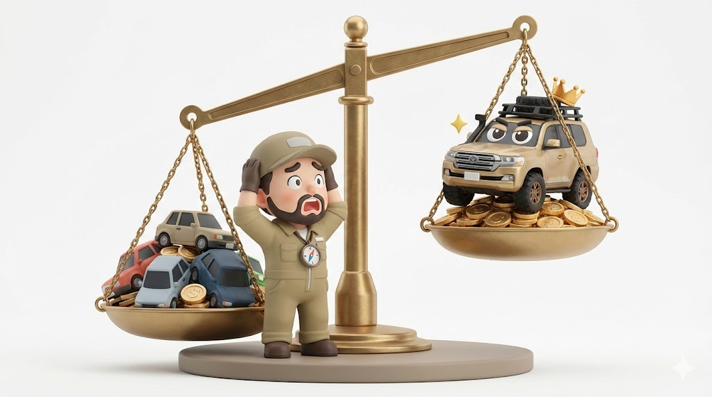 【悲報】ランクル200価格が新車超え…中古相場と定価を完全比較