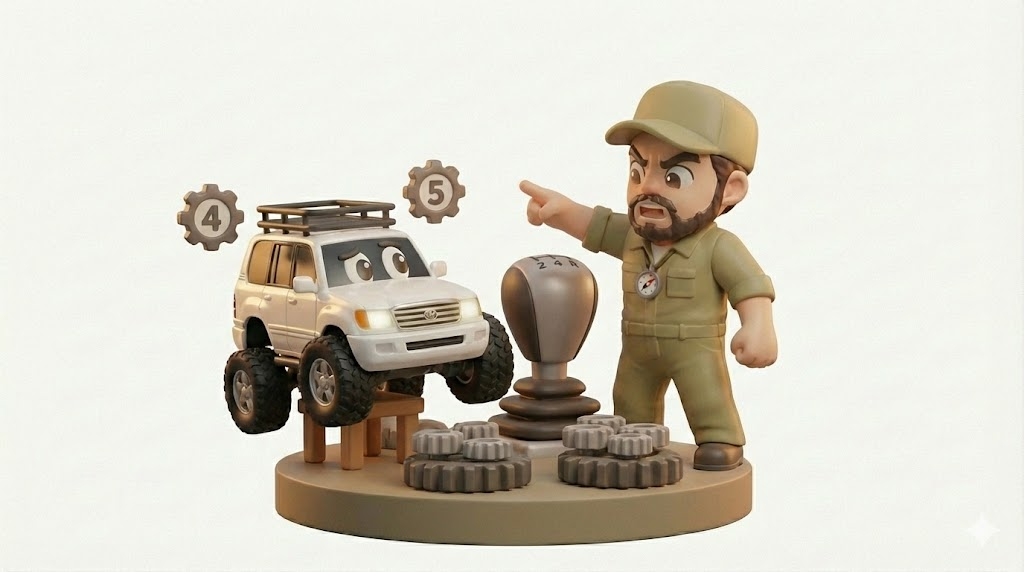 ランクル100前期・中期・後期の違い｜4ATと5ATは「完全に別物」