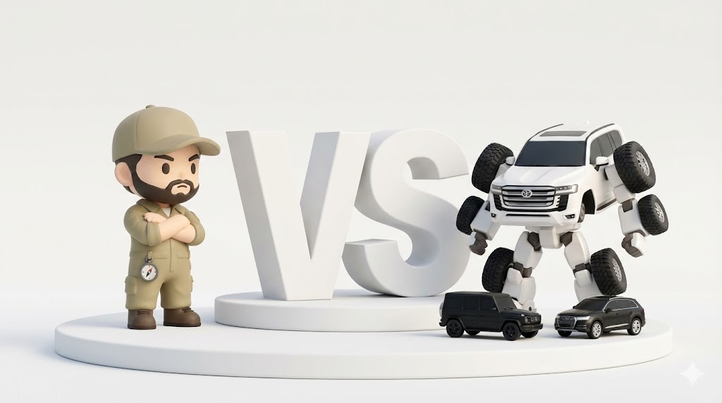 ランクル300競合比較｜LX・ゲレンデと迷う人が見るべき3つの真実