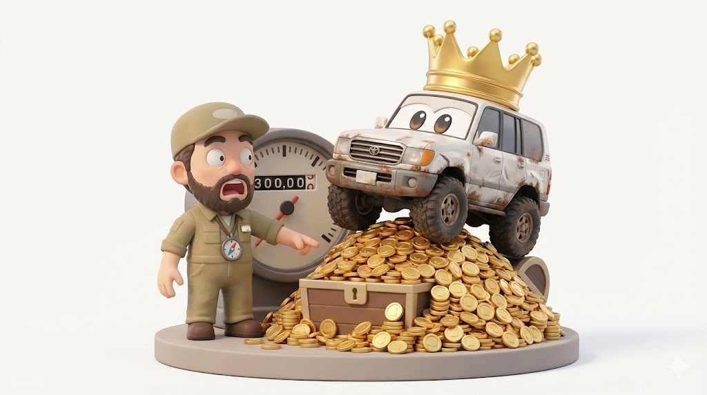 【2025】ランクル100輸出相場の真実｜30万km過走行でも高騰