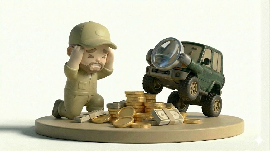 ランクル80丸目換装の罠！費用100万と車検の現実を暴露【60顔】