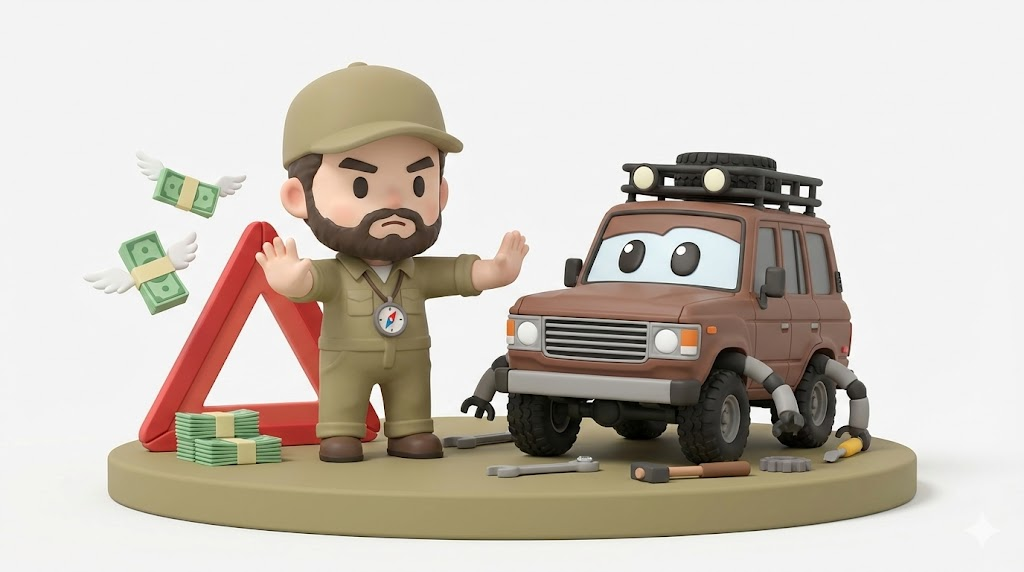 ランクル60維持費と故障の地獄｜購入前に読むべき最終警告【2025】