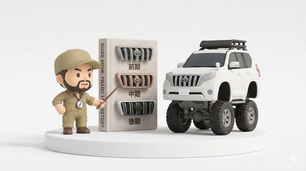 【150プラド完全ガイド】前期・中期・後期の違いと維持費の残酷な真実