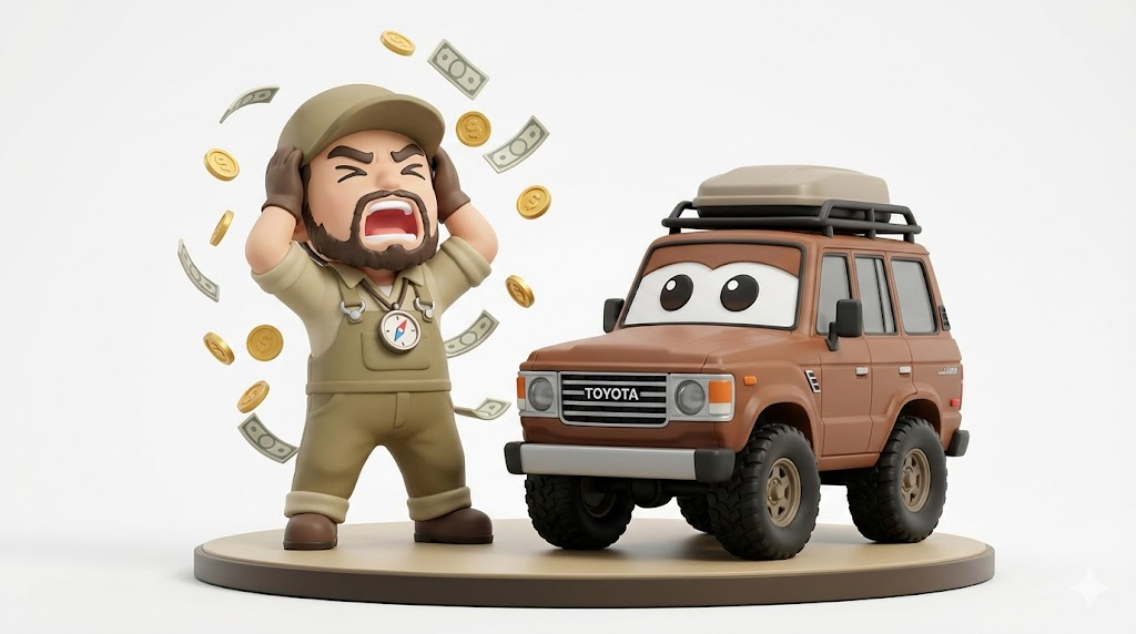 ランクル60維持費は年60万？1ナンバー節約術と修理地獄の現実