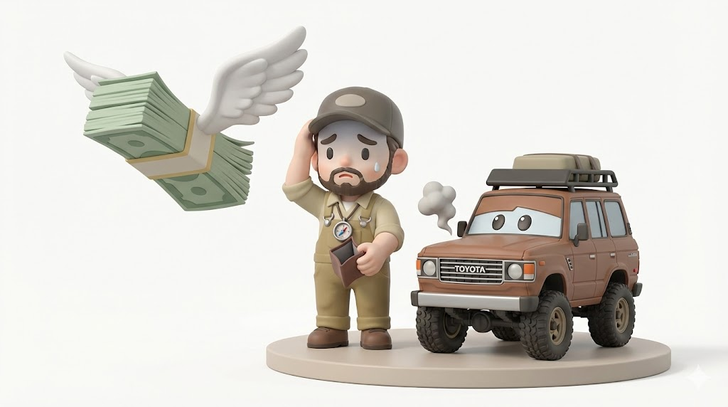 ランクル60故障の現実【2026】オルタネーター・噴射ポンプ修理費