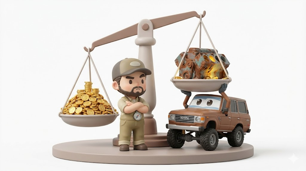 ランクル60フルレストア費用｜1000万・納期2年の絶望と真実