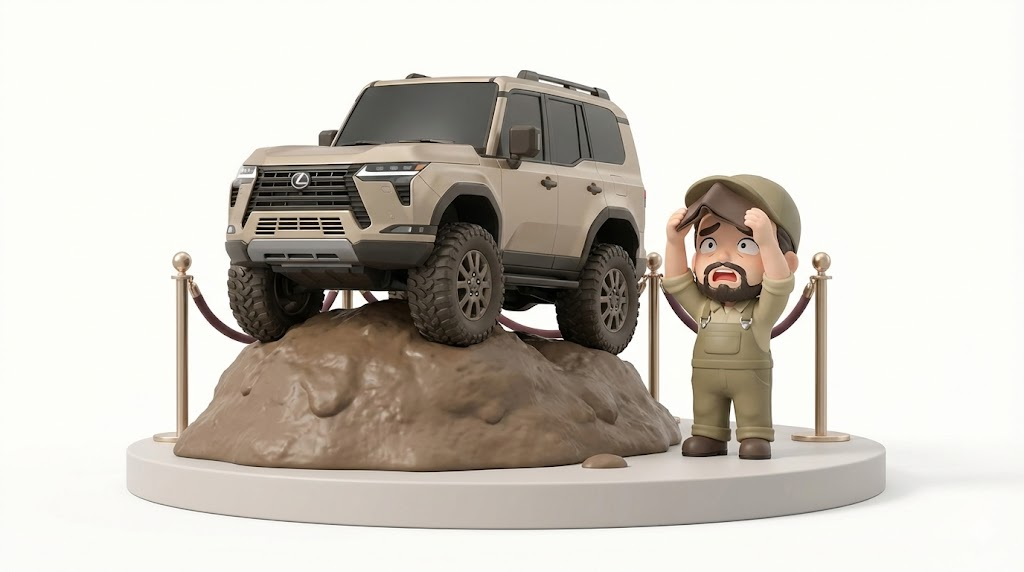 【警告】レクサスGX550｜価格1235万・全幅1980mmの「絶望」