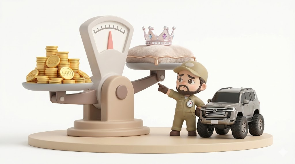 レクサスLXとランクル300違い｜500万の差は「後席の地獄」回避