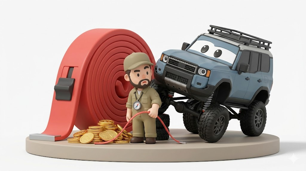 【構造変更】車検残が全消滅？40mmリフトアップの基準と費用