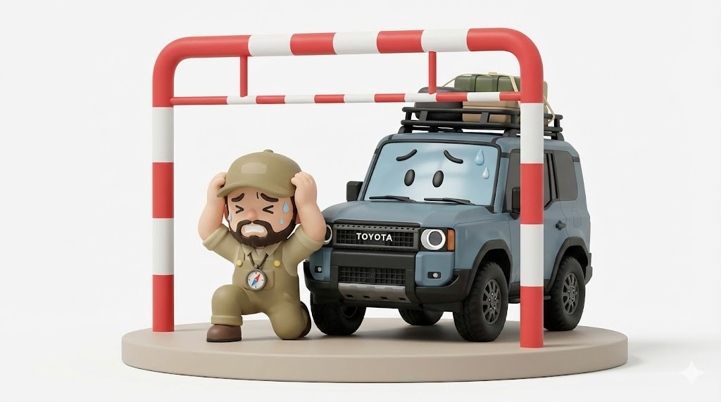 SUVルーフラックの悲報と正解｜風切り音と2.1m制限を完全攻略