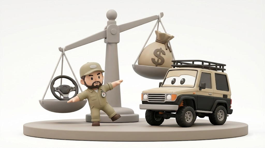 ランクル女子の現実｜運転は楽？維持費年58万と駐車場地獄【悲報】