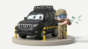 プラド150サイズ｜立体駐車場NG？全幅1885mmの悲報と36万の罠