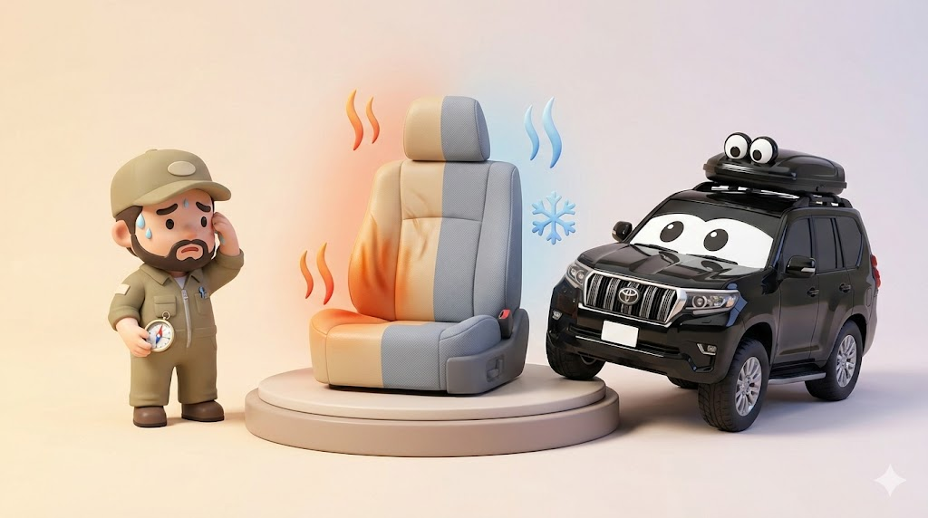 【警告】プラド150内装｜本革は70度＆ベージュ汚れの悲劇