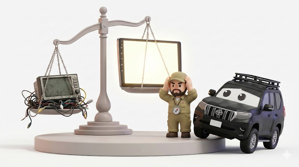 プラド150ナビ交換の絶望と正解【2026】MOP解除・BIG X