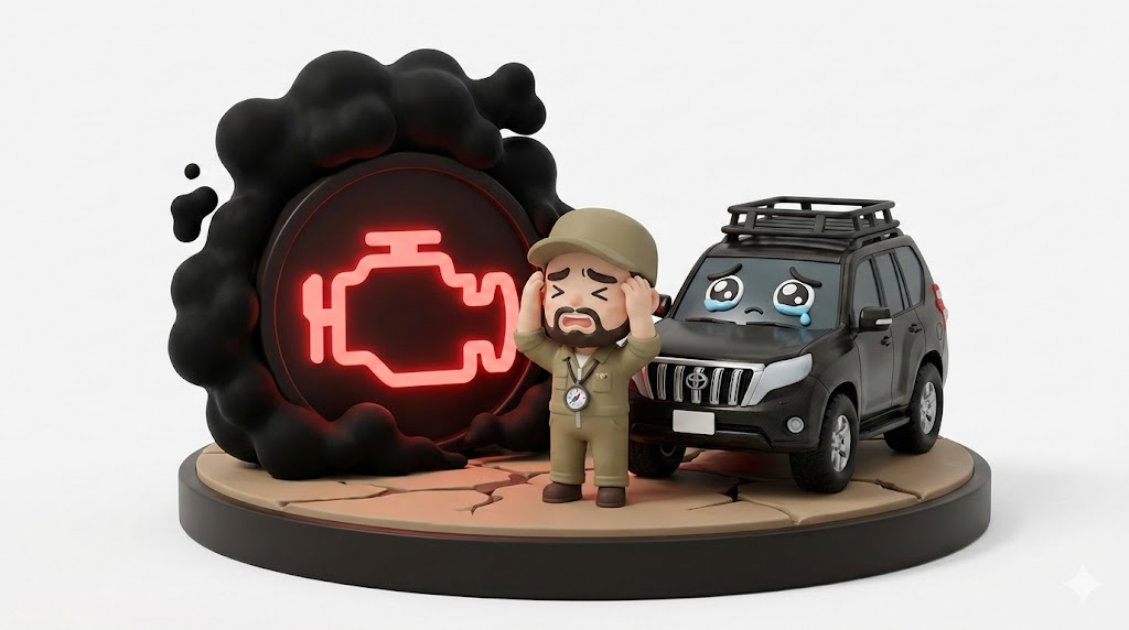 プラド150故障の罠｜ディーゼルの煤で30万？弱点と寿命