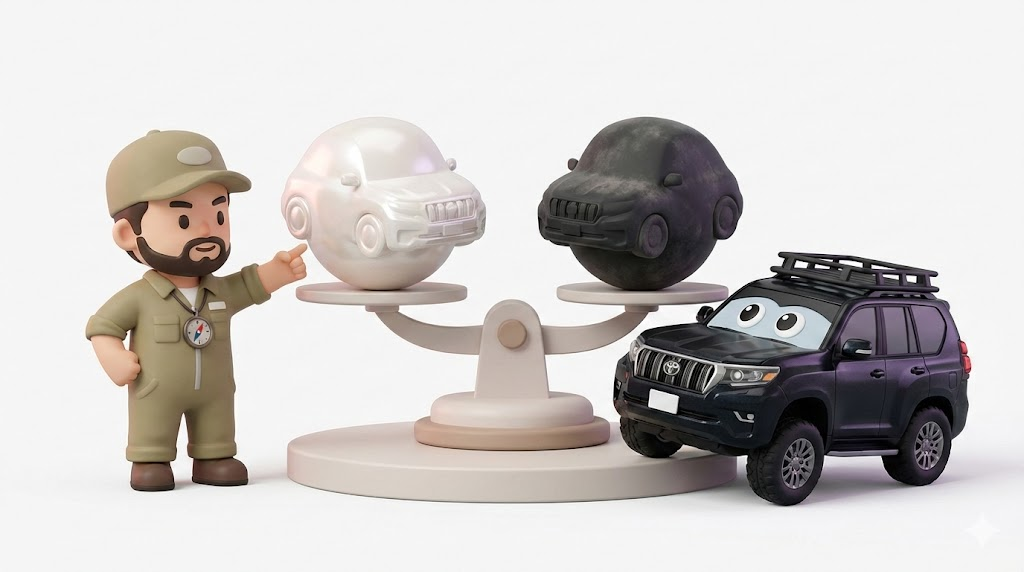 プラド150色選びの罠｜リセール損したくない中古・新車検討者必見