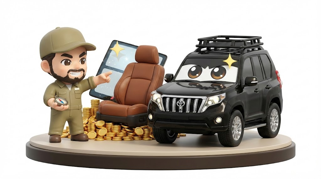 プラド150 TX-Lの真実｜本革で損する3万kmの罠とリセール暴露