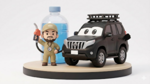 プラド150アドブルー補充｜警告灯無視は再始動不可！1500円でDIY