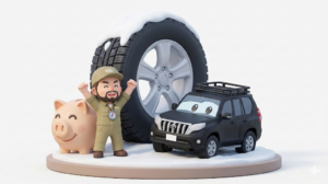 プラド150スタッドレス｜19インチは罠！17インチダウンで10万円節約