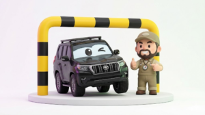 プラド150ルーフラック【警告】立駐2.1mの罠と燃費-1kmの地獄