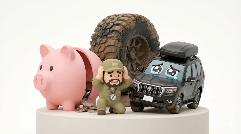 プラド150タイヤ交換前必見｜10万損する罠とAT選びの最終結論