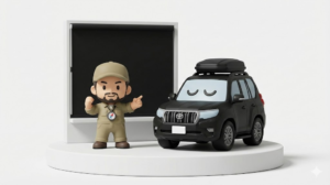 プラド150サンシェード｜数千円の汎用品は罠！車中泊の最終結論