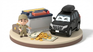 プラド150バッテリー交換の罠｜適合サイズとDIYで8万を2万に