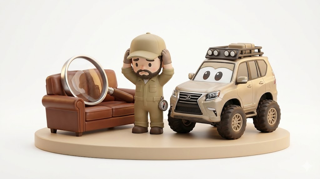 レクサスGX内装の罠｜3列目は狭い？14インチ画面の指紋を暴露