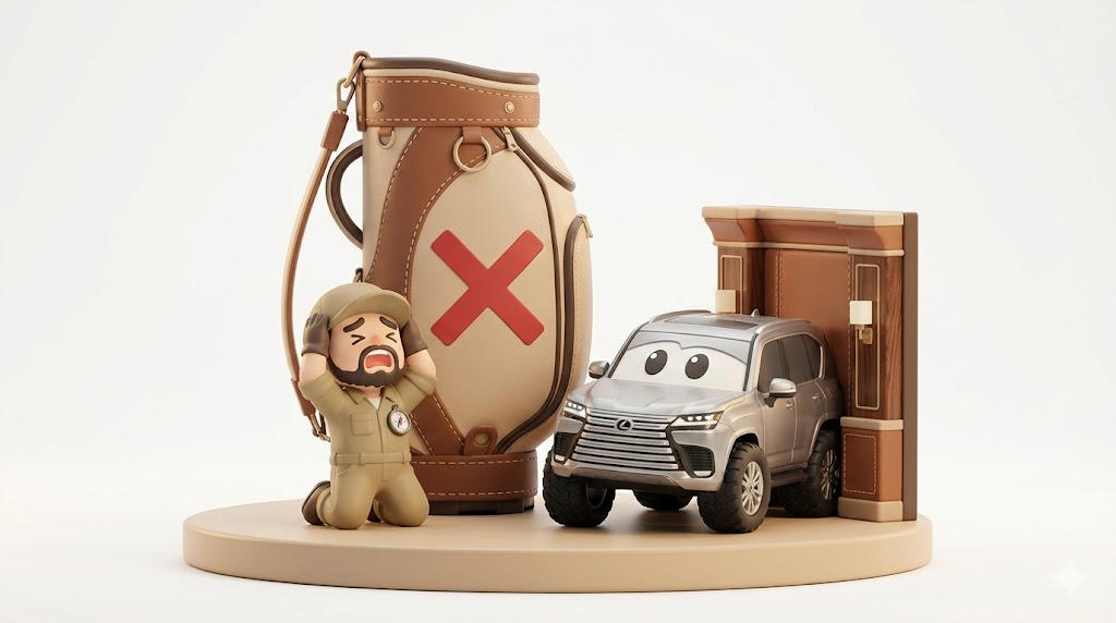 【2026】レクサスLX内装｜4人乗りはゴルフ不可？積載の絶望