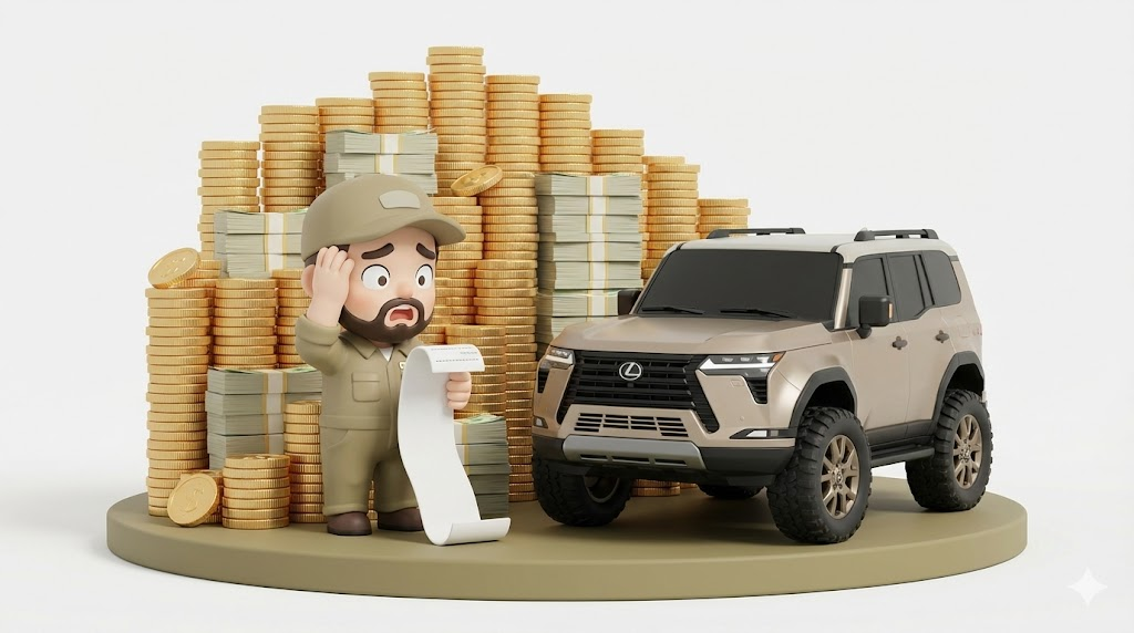 レクサスGX550乗り出し価格は1500万｜見積もり公開と真実