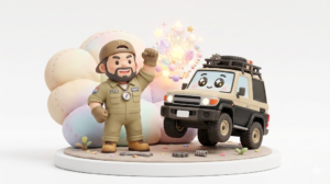 ランクル70乗り心地改善【暴露】家族の車酔いを防ぐ0円対策