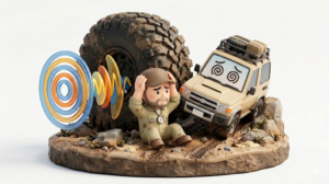 ランクル70タイヤ交換【警告】干渉回避は265・MTは爆音の罠