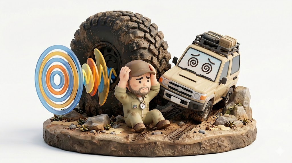 ランクル70タイヤ交換【警告】干渉回避は265・MTは爆音の罠