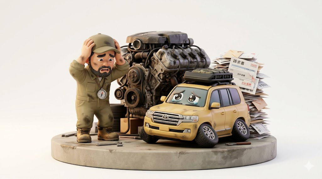 ランクル200 V8【暴露】1URと2UZ名機対決と寿命・維持費の絶望